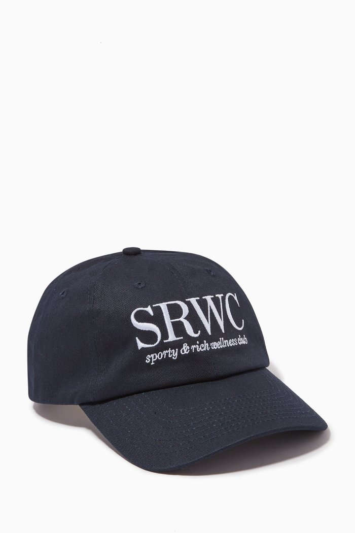 

Upper East Side Hat in Cotton, Blue