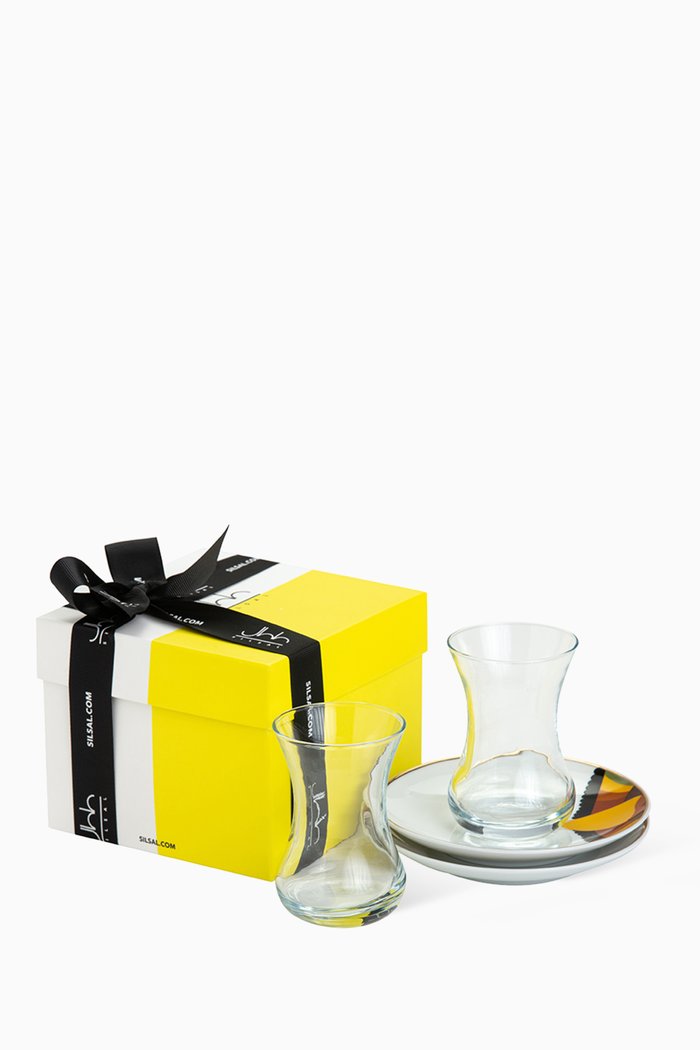 

Sarb Istikanah & Saucer, Set of 2, Multicolour