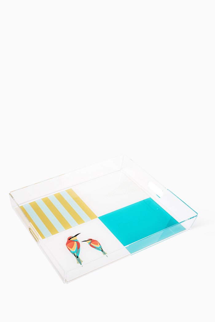 

Sarb Acrylic Tray, Large, Multicolour