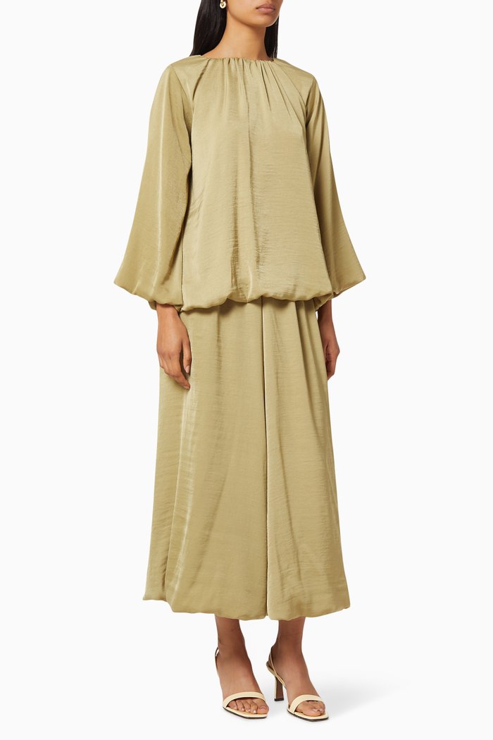 

Balloon Top & Skirt Travel Set, Gold