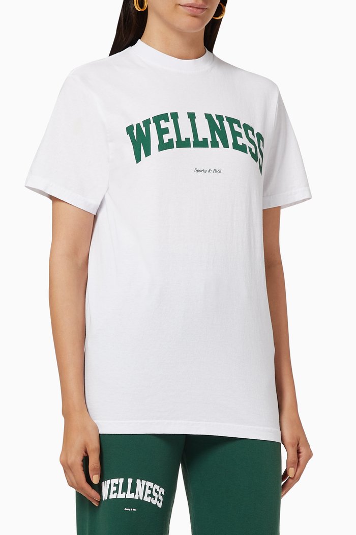 

Wellness Ivy Cotton T-Shirt, White