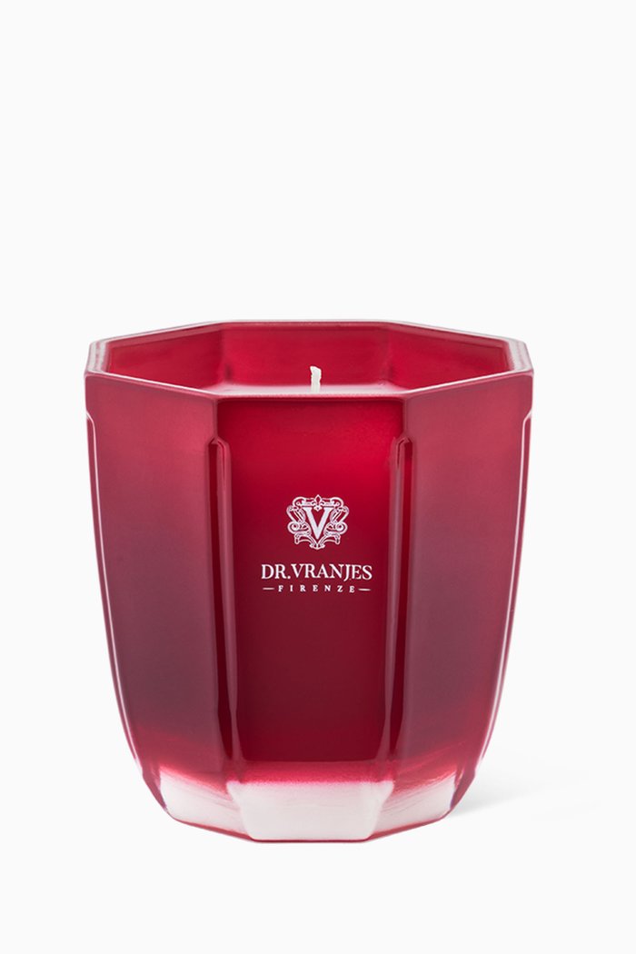 

Rosso Nobile Decorative Candle, 200g, Colourless