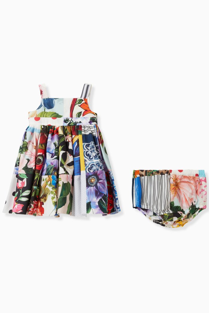 

Patchwork Sundress in Poplin, Multicolour