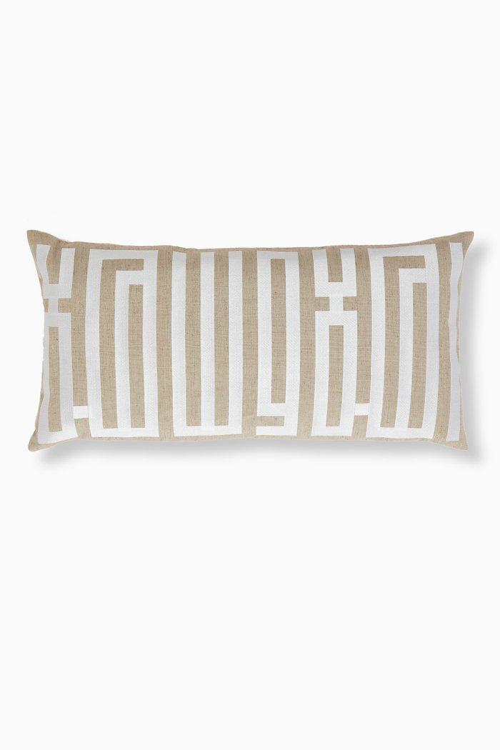 

Ahlan Wa Sahlan Long Cushion, 30 x 60, Neutral