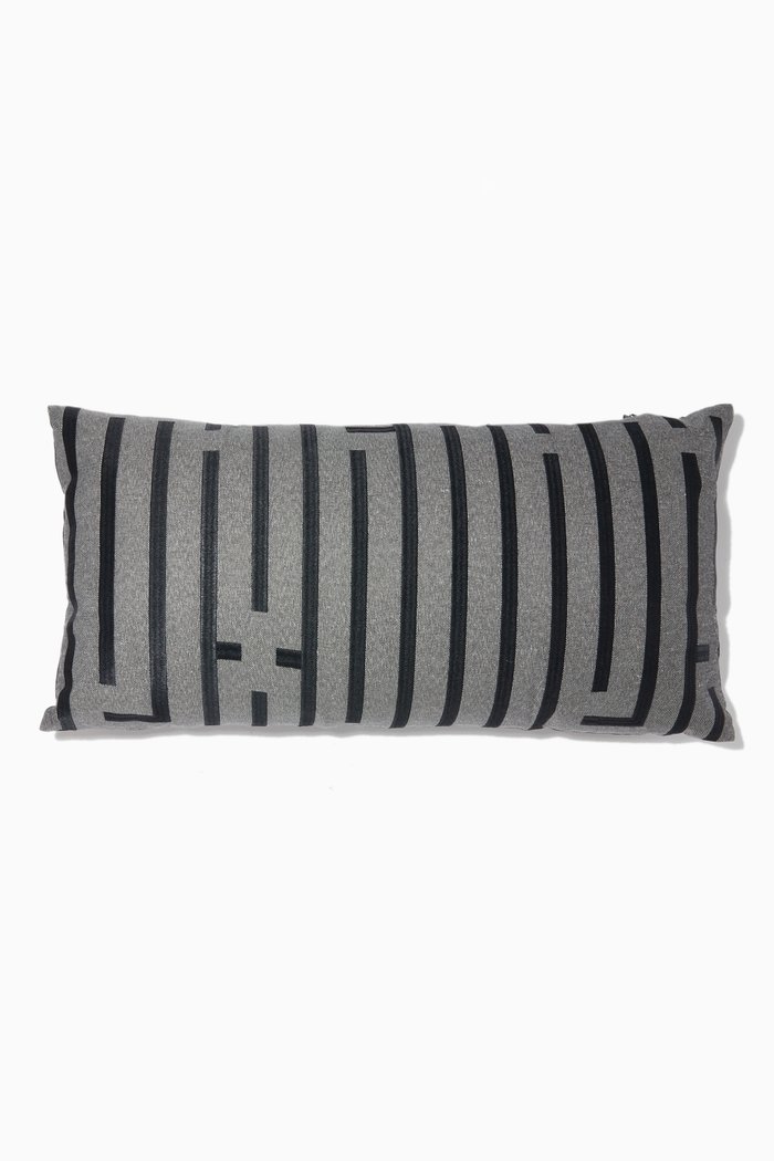 

Ahlan Wa Sahlan Long Cushion, 30 x 60, Grey