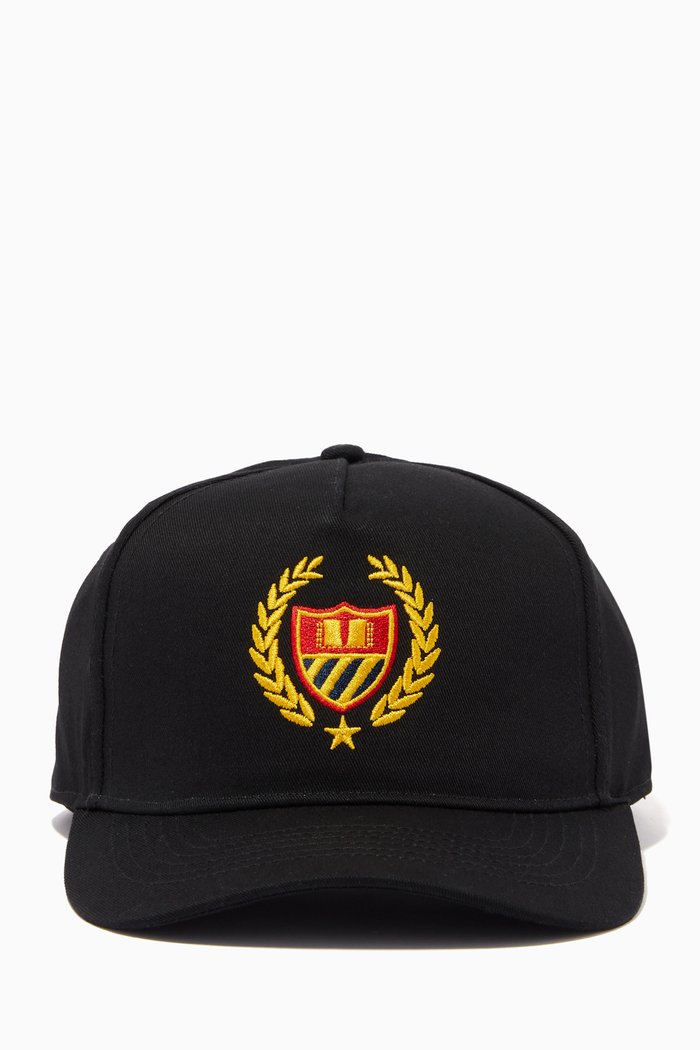 

Academy Crest Dad Hat, Black