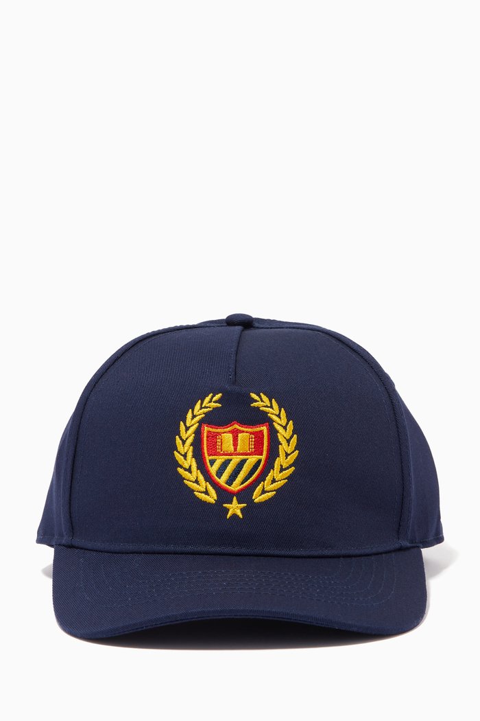 

Academy Crest Dad Hat, Blue