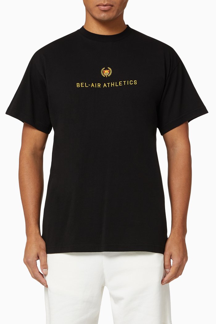 

Academy Crest T-shirt in Jersey, Black