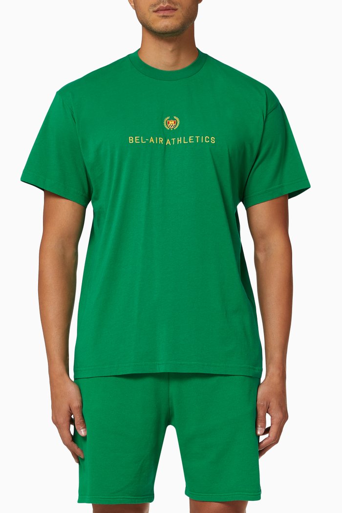 

Academy Crest T-shirt in Jersey, Green