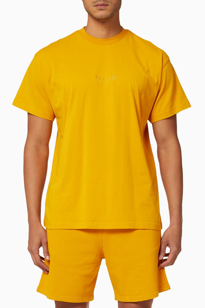 

Gothic Font T-shirt in Jersey, Orange