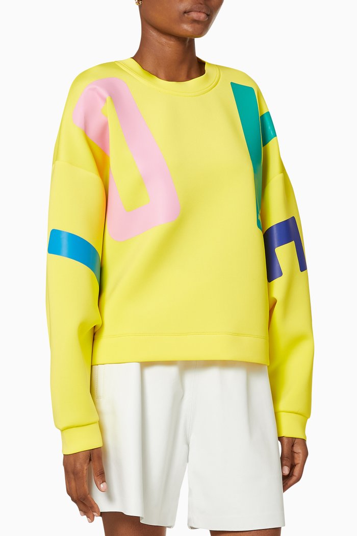 

Love Jersey Sweatshirt, Yellow