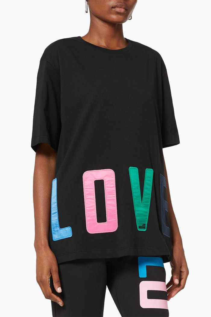 

Love Cotton T-Shirt, Black