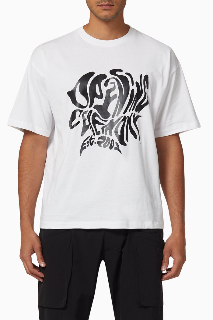 

Melted Logo T-shirt, White
