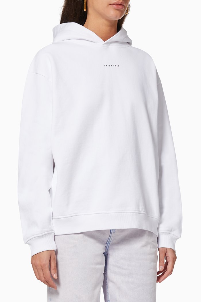 Lise Graphic Hoodie Sweatshirt, Neutral