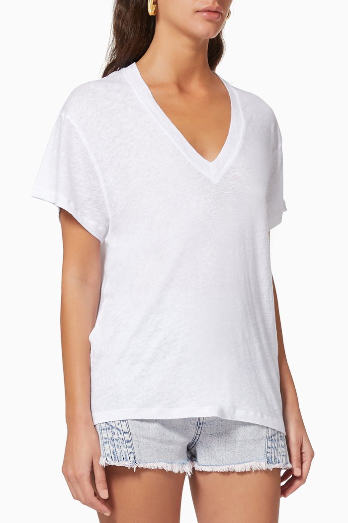 

Heloise T-shirt in Linen, Neutral
