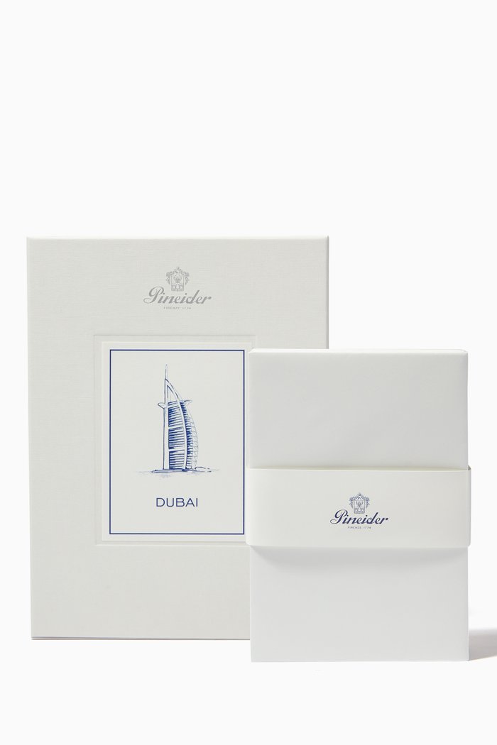 

Dubai Box, 50 Sheet Forms of A5 Paper, Blue