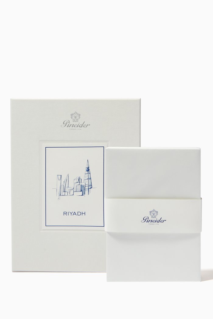 

Riyadh Box, 50 Sheet Forms of A5 Paper, Blue