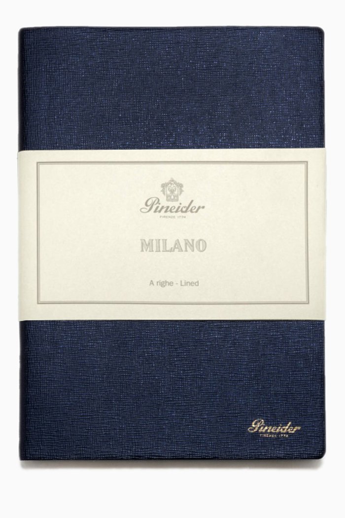 

Milan Notes, 19 x 25 Diary, Blue