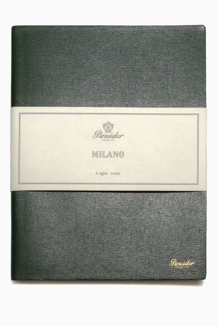 

Milan Notes, 19 x 25 Diary, Green