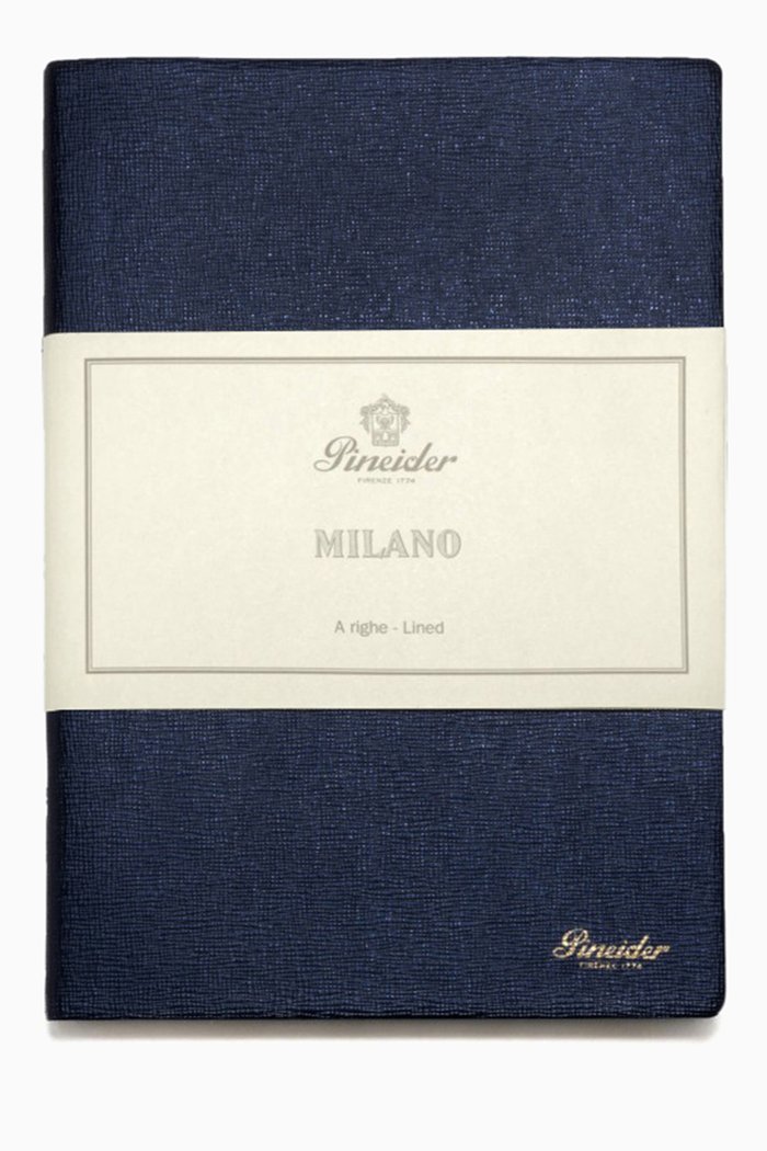 

Milan Notes, 14.5 x 21 Diary, Blue