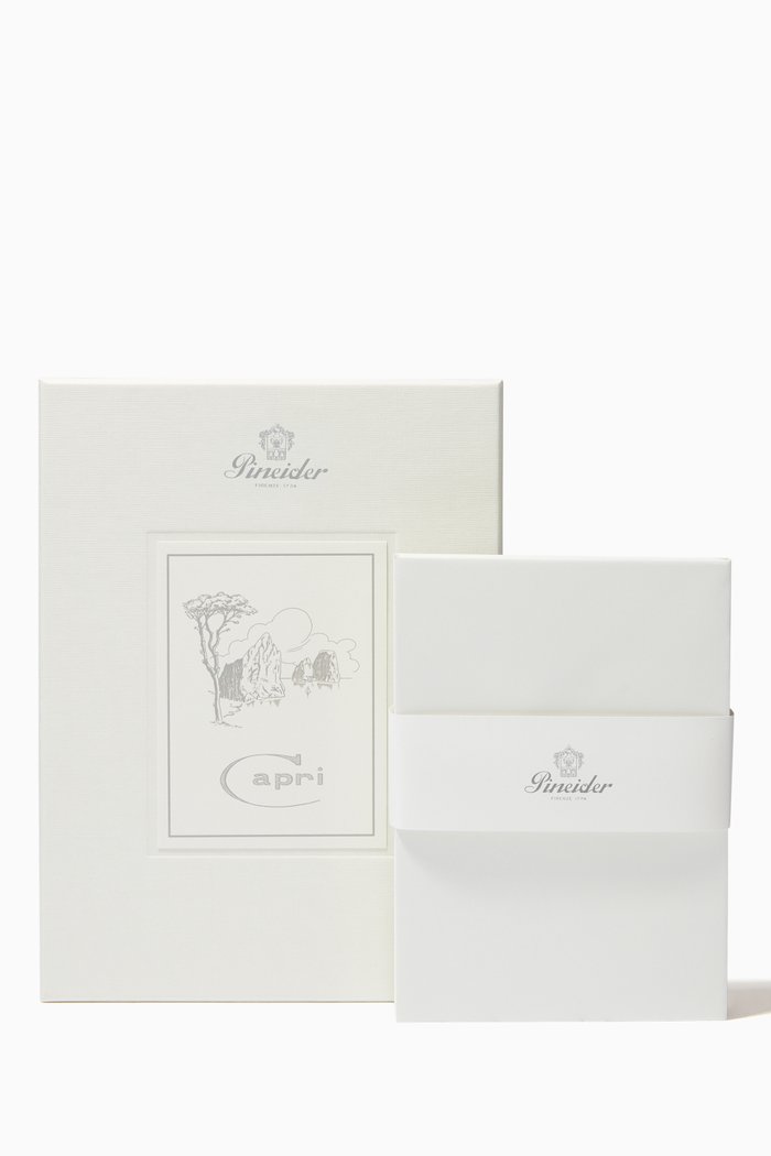 

Capri Box, 50 Sheet Forms of A5 Paper, Grey