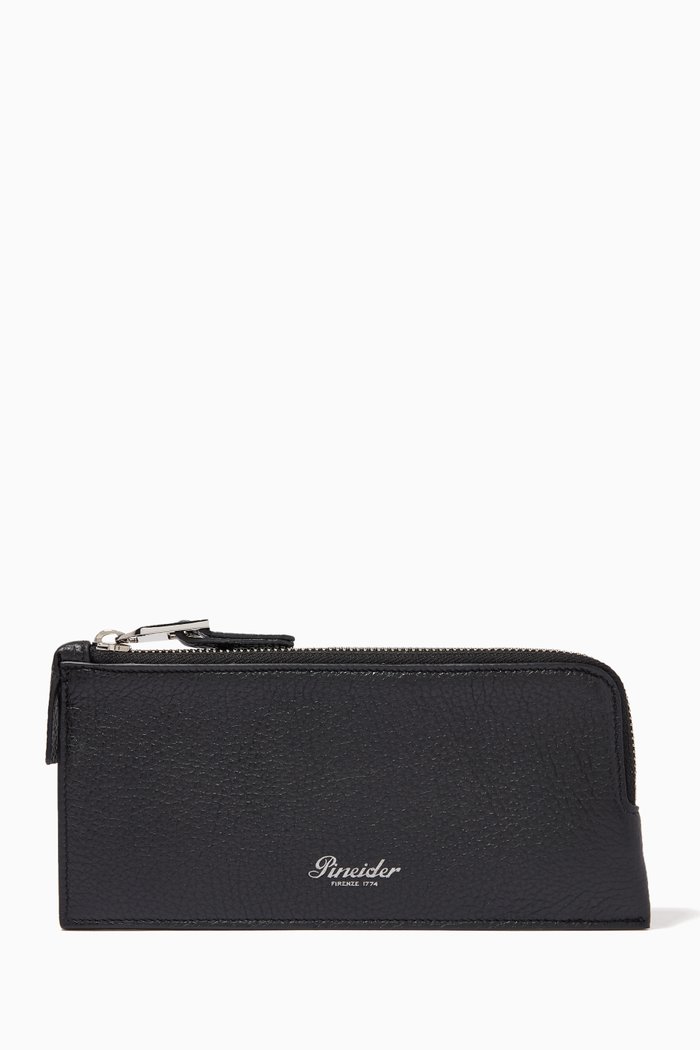 

360 Pen Case in Leather, Black