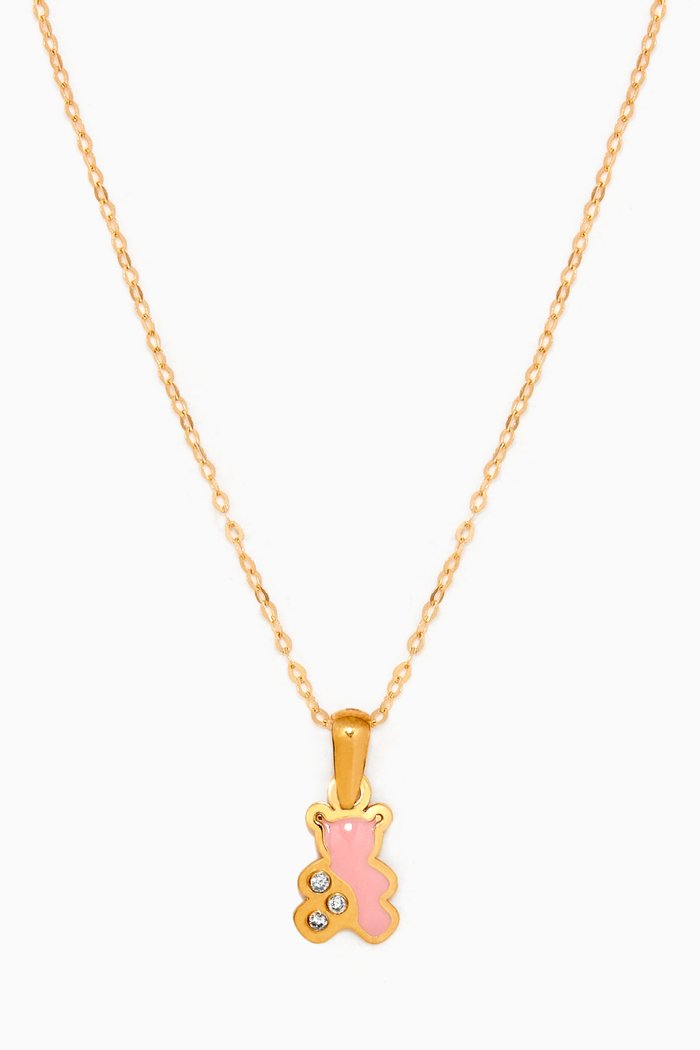 

Bear Diamond Pendant in 18kt Yellow Gold