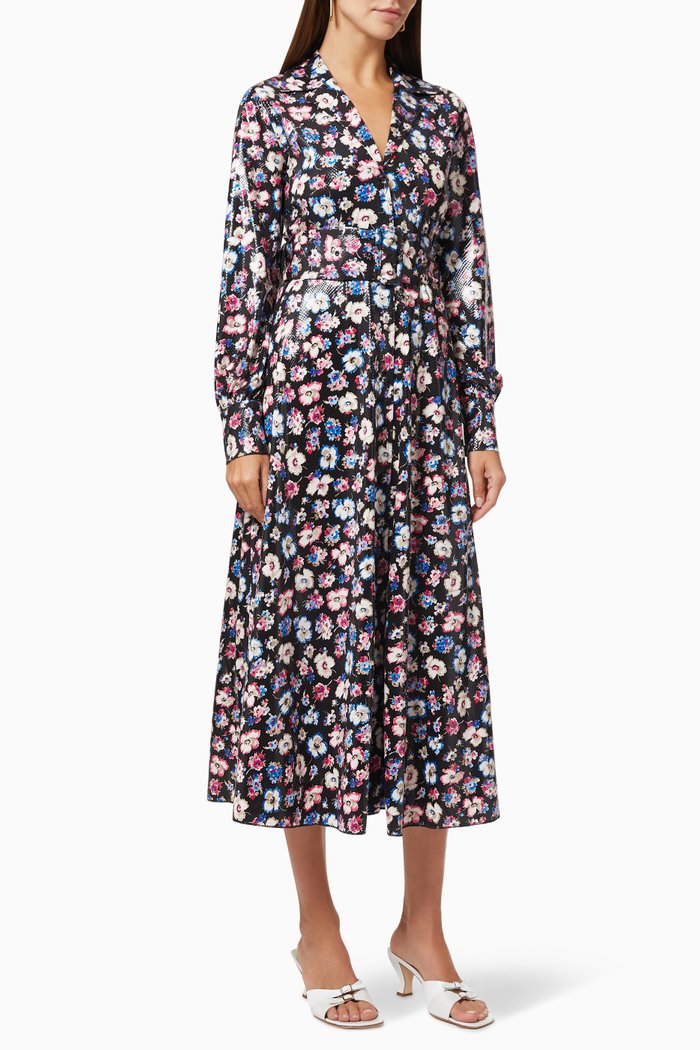 

Jojo Shirt Dress with Belt, Multicolour