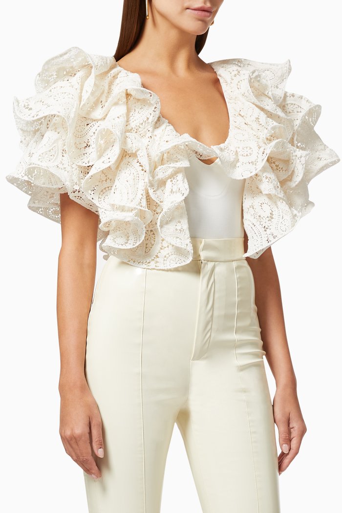 

Carmen Body in Organic Cotton, White