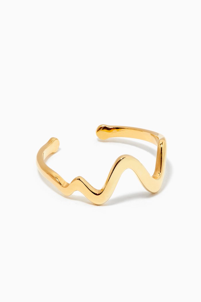 Sofia Ring in 18kt Gold-plated Sterling Silver