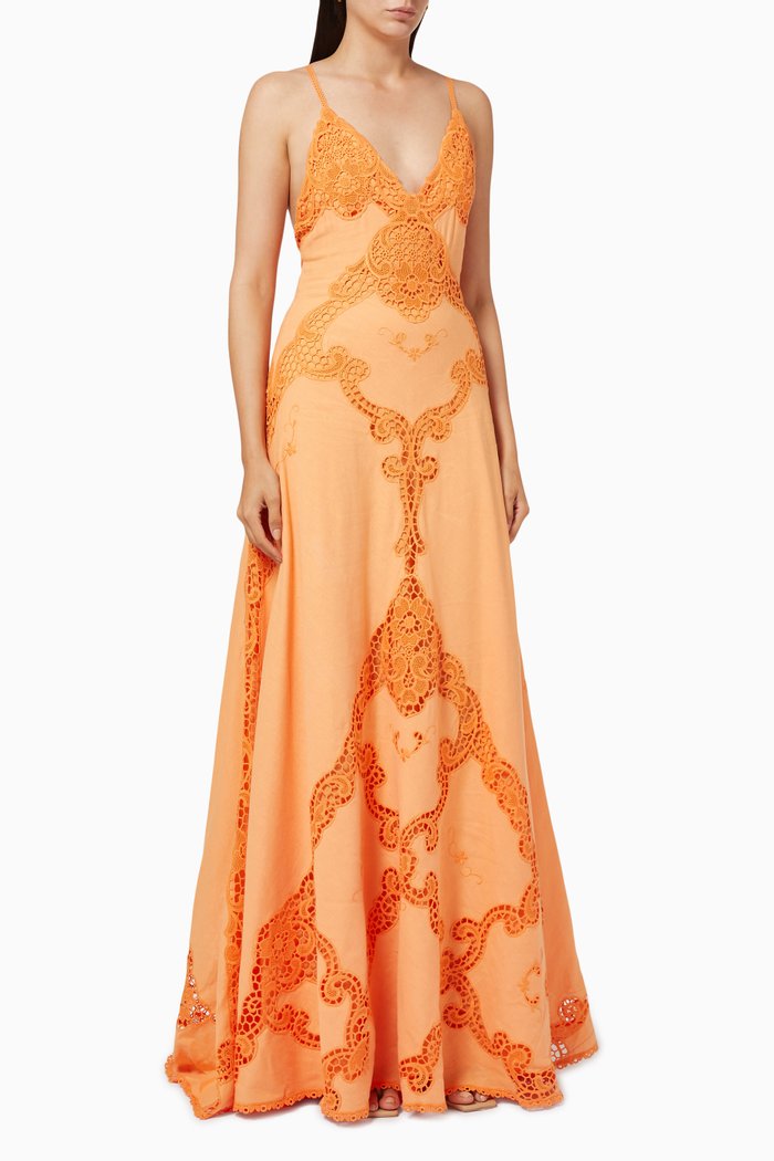 Joanna Maxi Dress, Orange