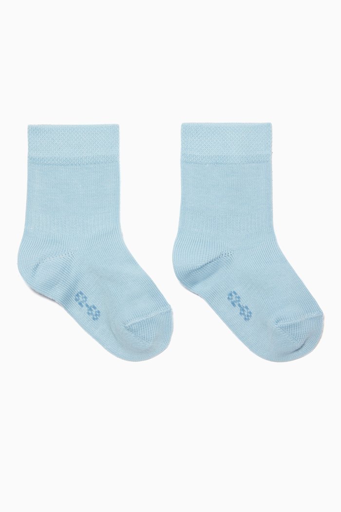 

Sensitive Baby Ankle Socks, Blue