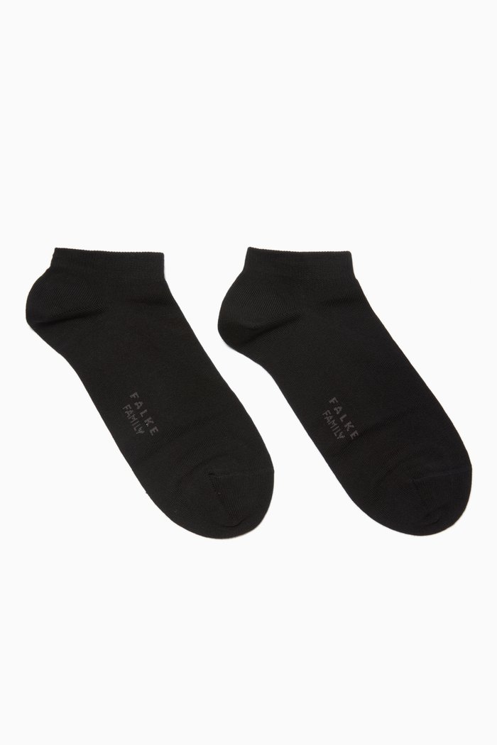 

Family Kids Sneaker Socks, Black