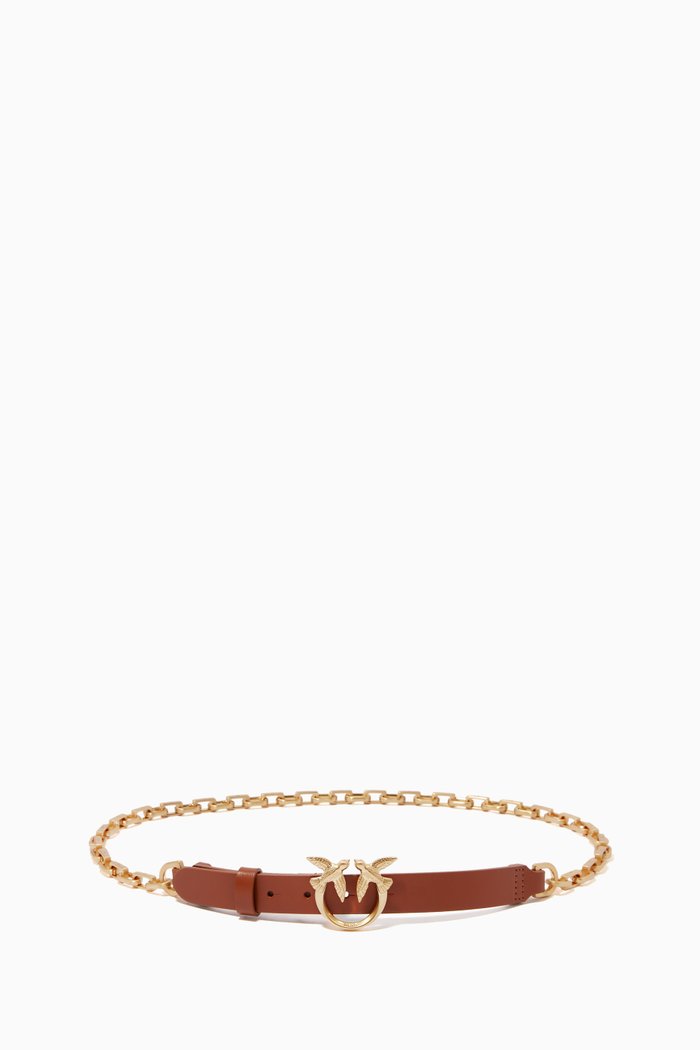 

Day Simply Belt in Leather, Brown