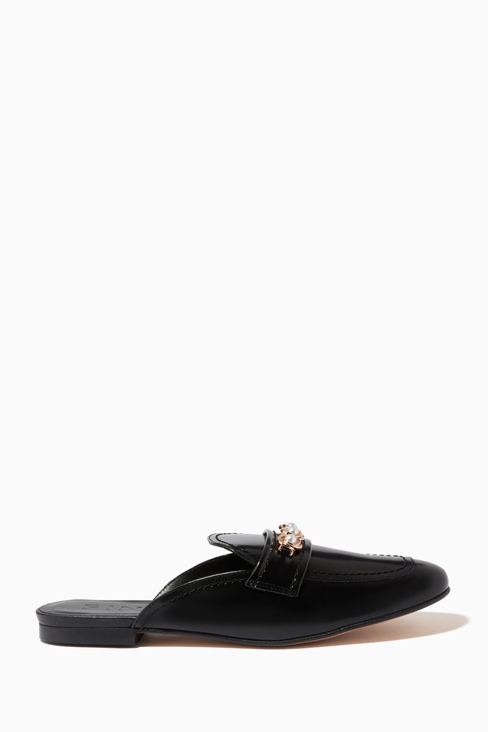 

Erica 1 Mules in Leather, Black