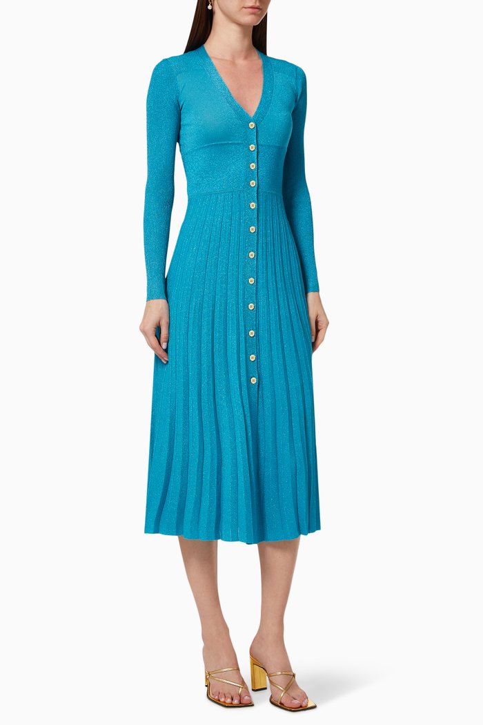 

Atleta Lurex Dress, Blue