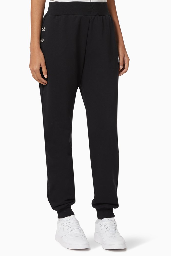 

Iconic Joggers in Fleece, Black