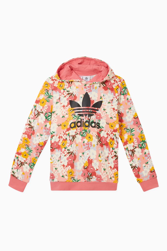 

Her Studio London Floral Hoodie, Pink