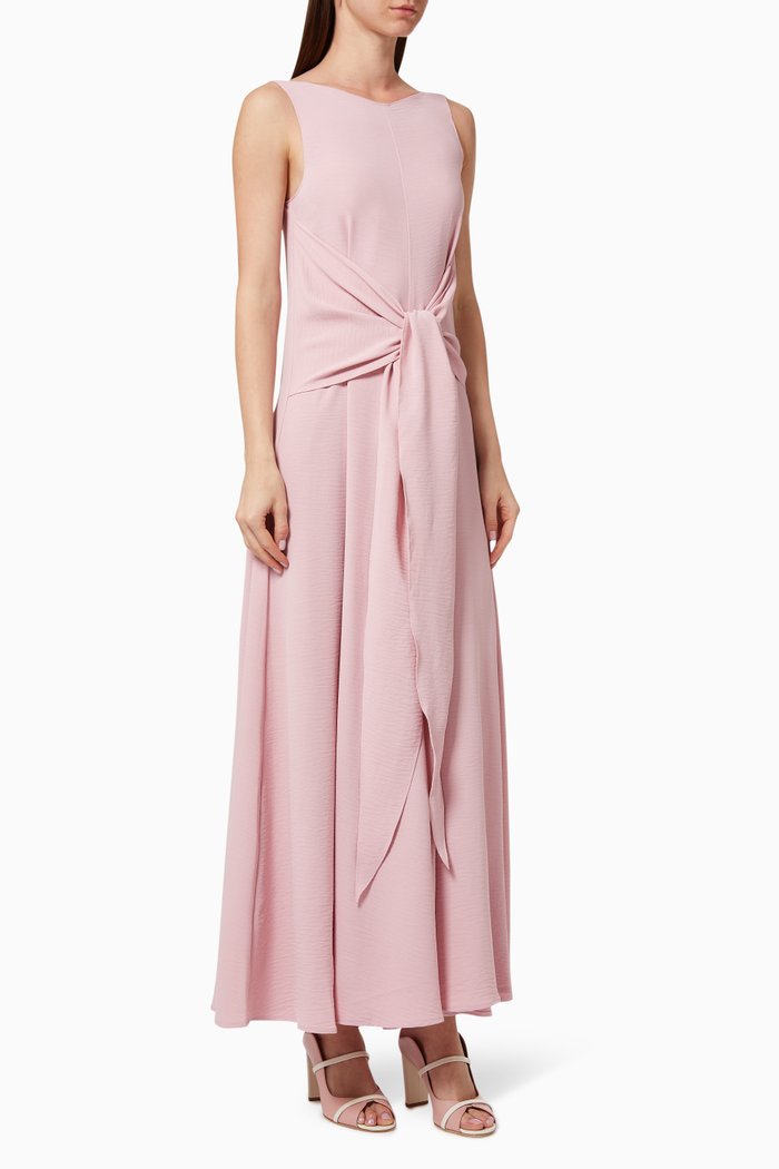 Bow Wide Leg Jumpsuit, Pink