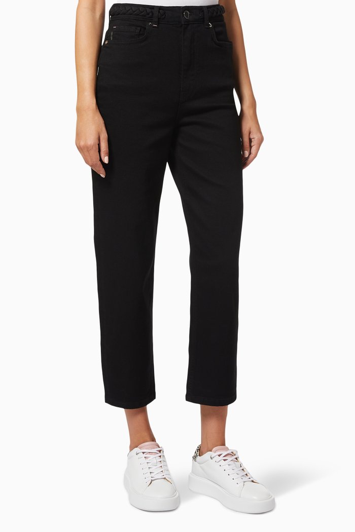 

Ursi Jeans in Stretch Cotton, Black