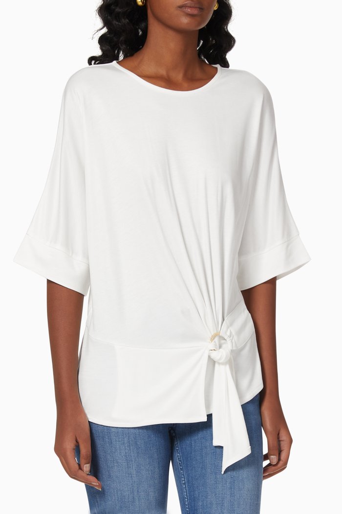 Iisobel Top in Viscose, White
