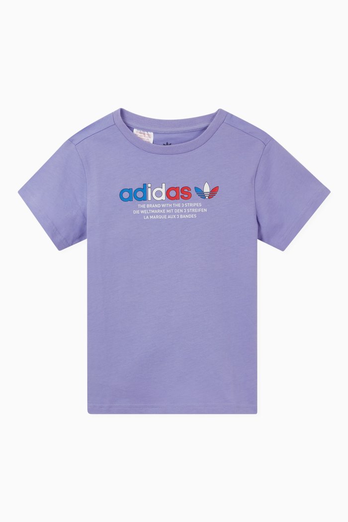 

Adicolor Graphic Jersey T-shirt, Purple