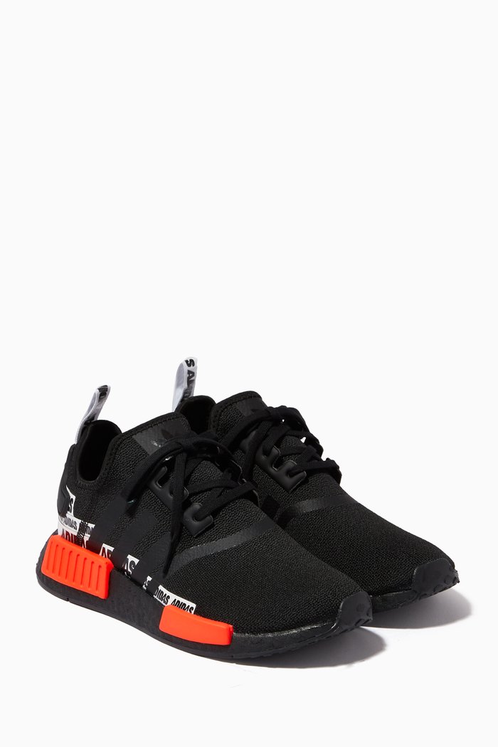 

NMD_R1 Sneakers, Black