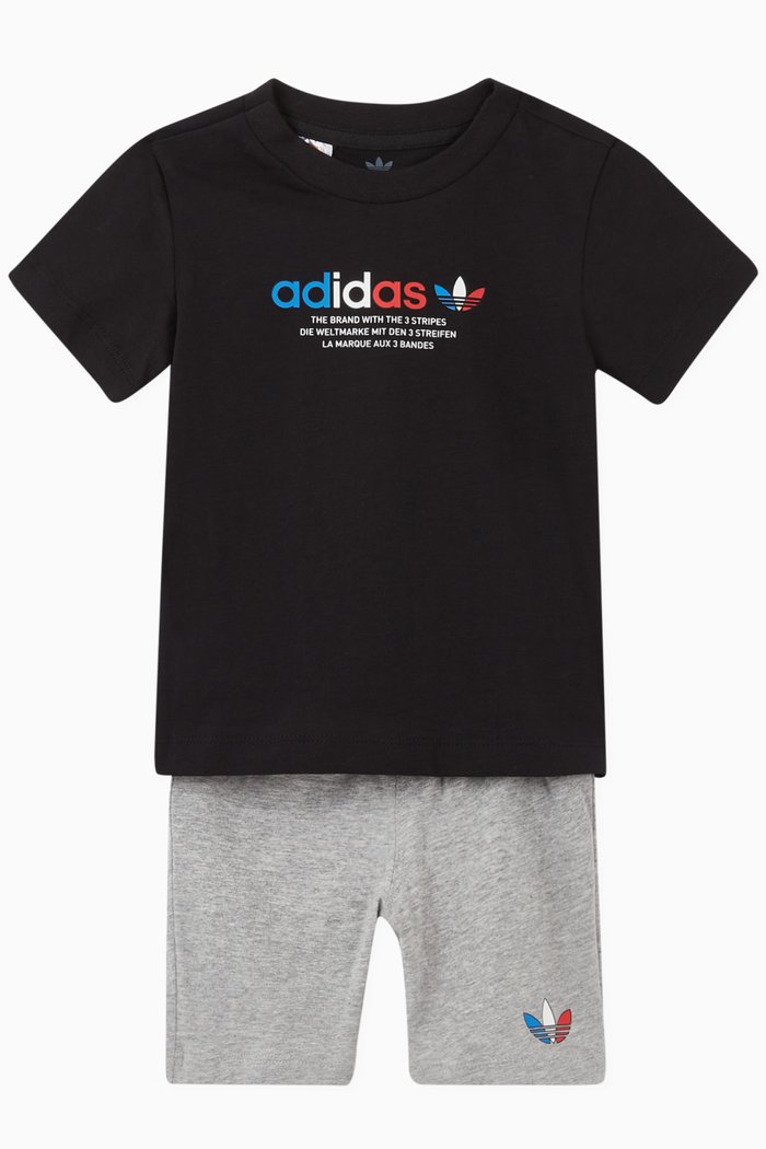 

Adicolor T-shirt and Shorts Set, Set of 2, Multicolour