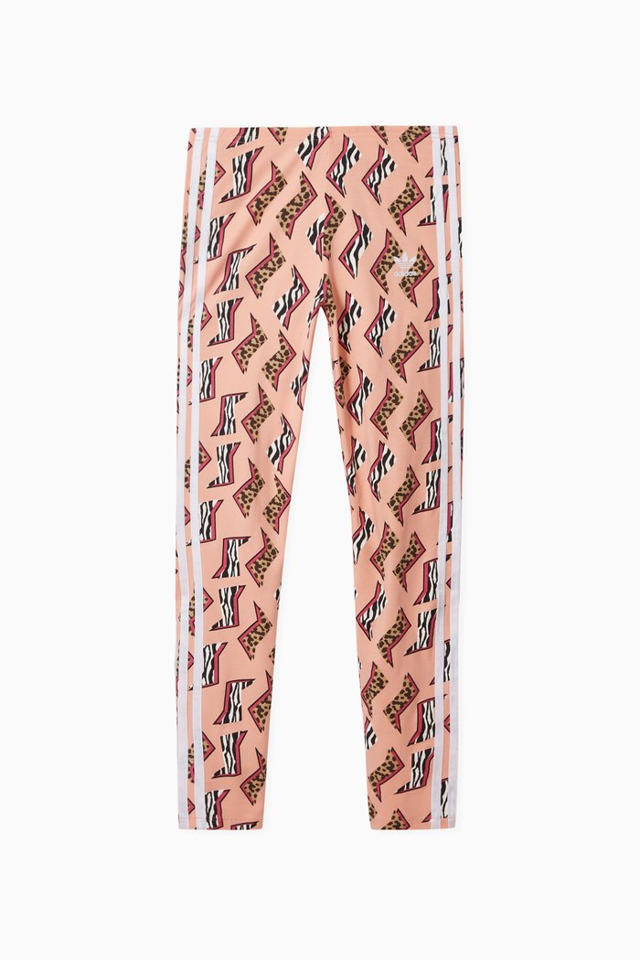 

Allover Print Leggings, Pink
