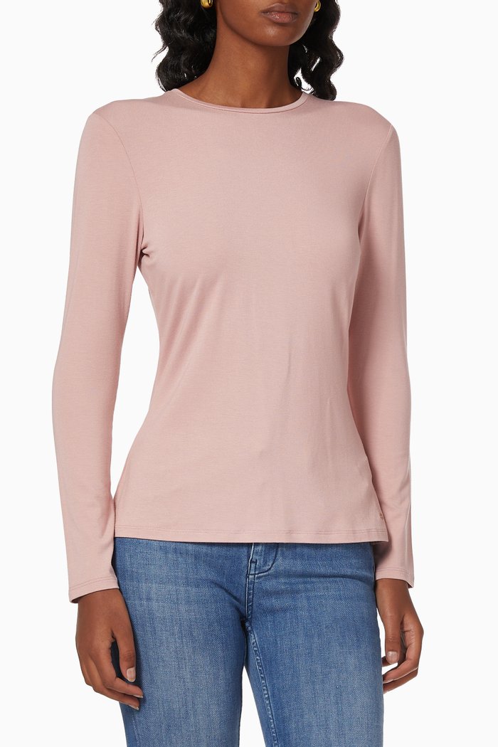 

Sieenai Top in Viscose Jersey, Pink