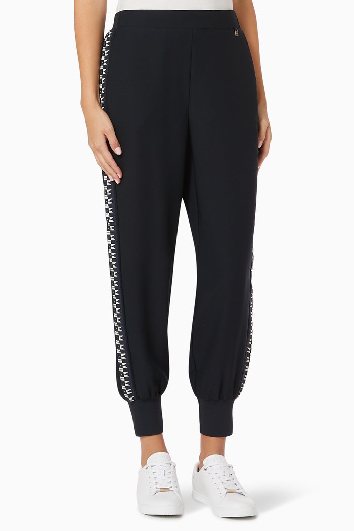 

Saiin Pants in Textured Fabric, Green