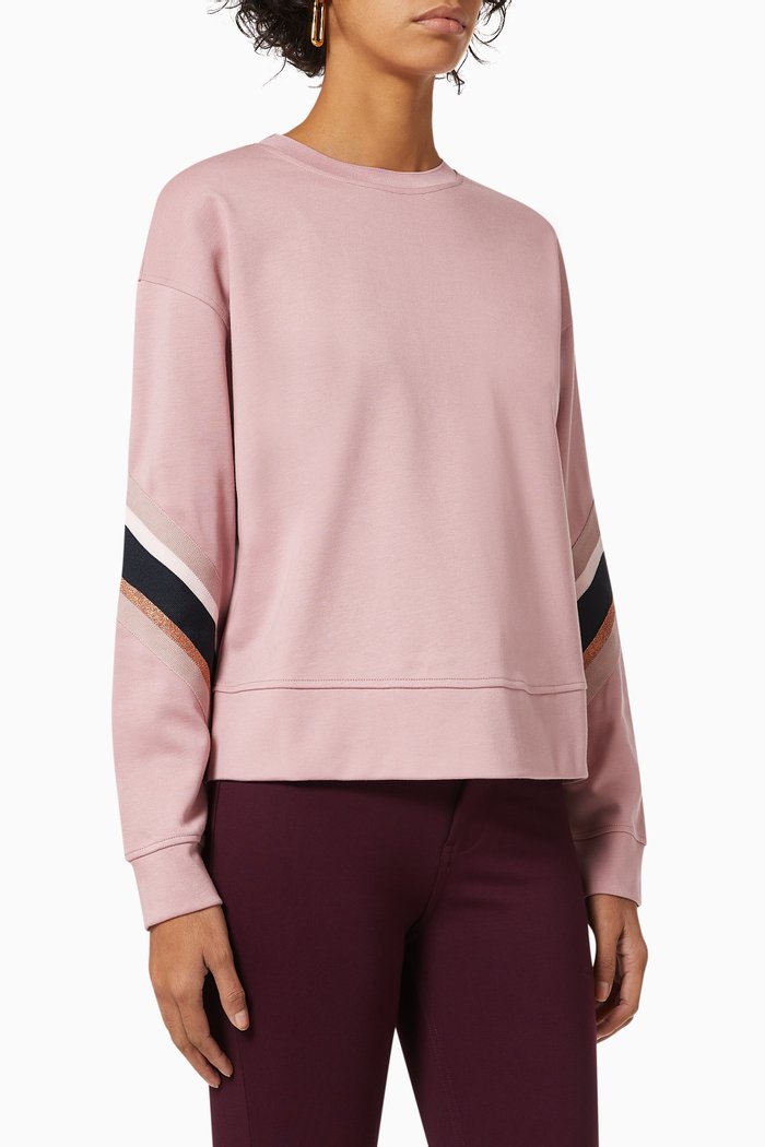 Jjordan Sweatshirt in Cotton Modal Jersey, Pink