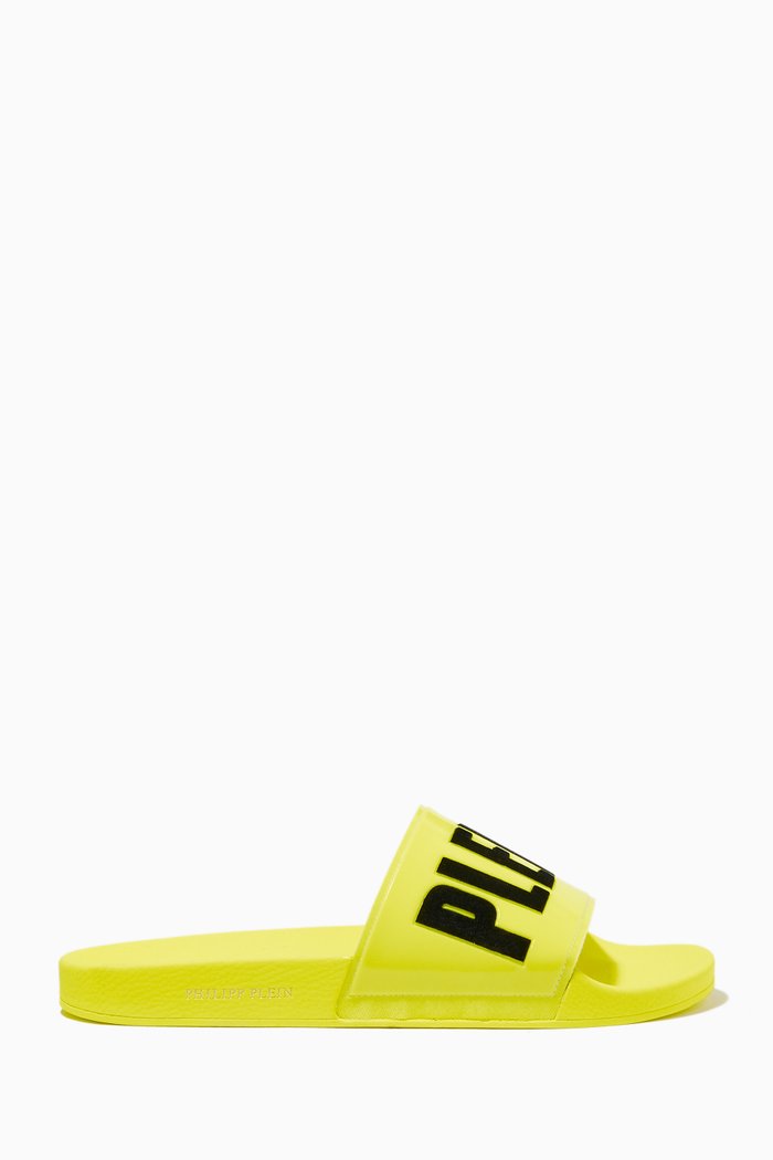 

Flat Gummy Sandals, Yellow