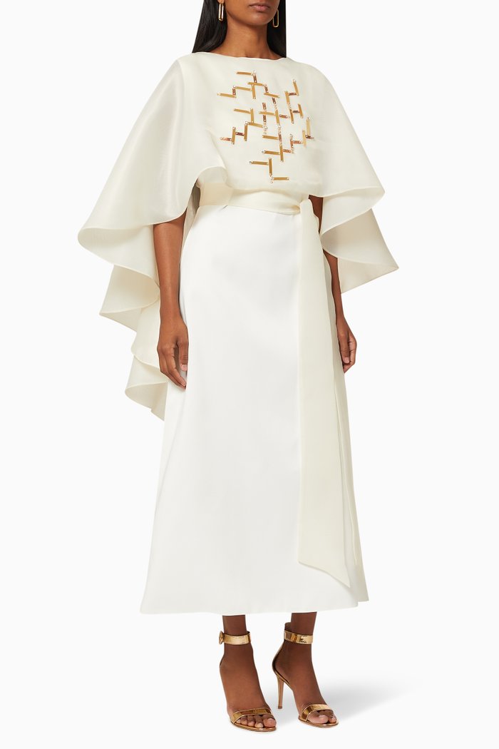

Waterfall Cape Kaftan, Neutral